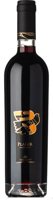 14,95 € Kostenloser Versand | Süßer Wein Zaccagnini Passito Rosso Plaisir I.G.T. Colline Pescaresi Medium Flasche 50 cl