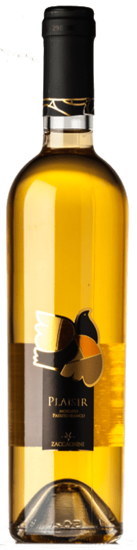 13,95 € Kostenloser Versand | Süßwein Zaccagnini Plaisir Passito I.G.T. Colline Pescaresi Medium-Flasche 50 cl