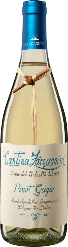 10,95 € | Vino blanco Zaccagnini Tralcetto I.G.T. Colline Teatine Abruzzo Italia Pinot Gris 75 cl