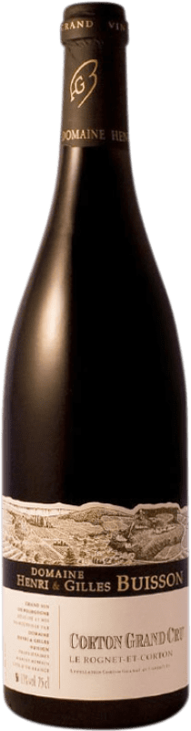 Free Shipping | Red wine Henri et Gilles Buisson Le Rognet Grand Cru A.O.C. Corton Burgundy France Pinot Black 75 cl