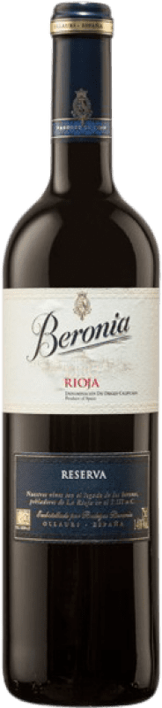 32,95 € | Rotwein Beronia Reserve — Gereift D.O.Ca. Rioja La Rioja Spanien Tempranillo, Graciano, Mazuelo Magnumflasche 1,5 L