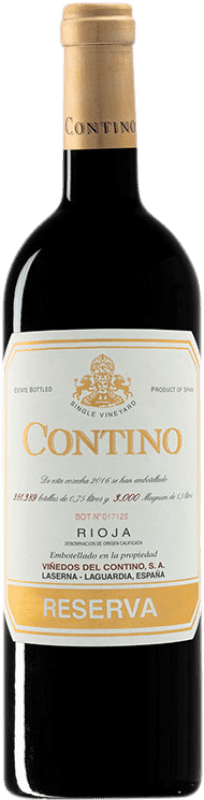 94,95 € Kostenloser Versand | Rotwein Viñedos del Contino Reserve D.O.Ca. Rioja Magnum-Flasche 1,5 L