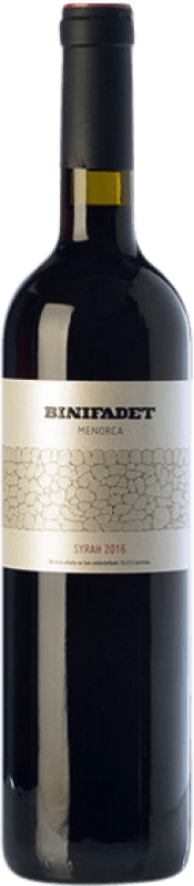 19,95 € | Red wine Binifadet Negre I.G.P. Vi de la Terra de Illa de Menorca Balearic Islands Spain Merlot, Syrah 75 cl