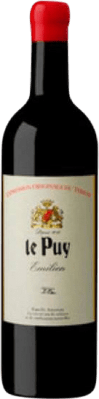 Spedizione Gratuita | Vino rosso Château Le Puy Cuvée Emilien A.O.C. Côtes de Bordeaux bordò Francia Merlot, Cabernet Sauvignon Bottiglia Magnum 1,5 L