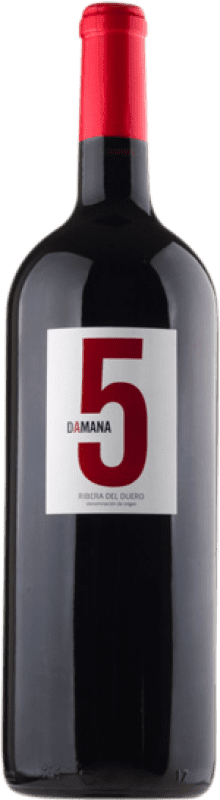 33,95 € Free Shipping | Red wine Tábula Damana 5 D.O. Ribera del Duero Magnum Bottle 1,5 L