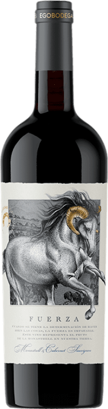 Envio grátis | Vinho Tinto Ego Fuerza D.O. Jumilla Região de Múrcia Espanha Cabernet Sauvignon, Monastrell 75 cl