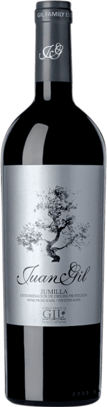 25,95 € Envoi gratuit | Vin rouge Juan Gil Etiqueta Plata 12 Meses D.O. Jumilla Bouteille Magnum 1,5 L