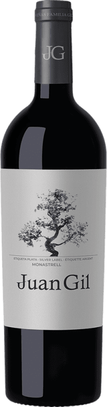 29,95 € | Красное вино Juan Gil Etiqueta Plata 12 Meses D.O. Jumilla Регион Мурсия Испания Monastel de Rioja бутылка Магнум 1,5 L