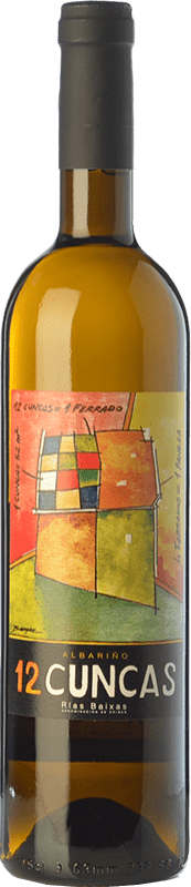 Free Shipping | White Wine 12 Cuncas D.O. Rías Baixas Galicia Spain Albariño — Albarinho 75 cl