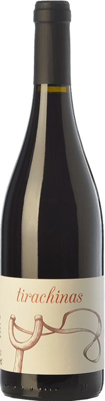 9,95 € | Red wine A Tresbolillo Tirachinas Aged D.O. Bierzo Castilla y León Spain Mencía Bottle 75 cl