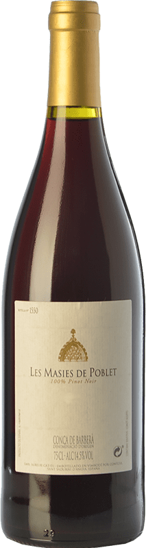 27,95 € | 红酒 Abadia de Poblet Les Masies 岁 D.O. Conca de Barberà 加泰罗尼亚 西班牙 Pinot Black 75 cl