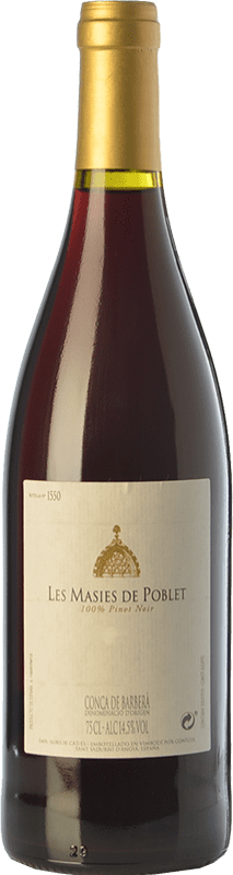 免费送货 | 红酒 Abadia de Poblet Les Masies 岁 D.O. Conca de Barberà 加泰罗尼亚 西班牙 Pinot Black 75 cl