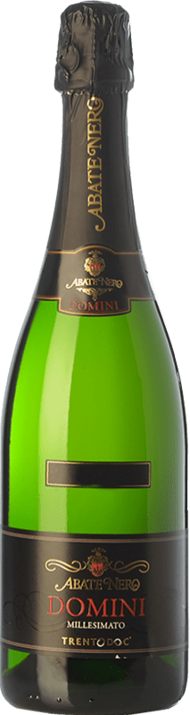 29,95 € Free Shipping | White sparkling Abate Nero Domini Brut D.O.C. Trento
