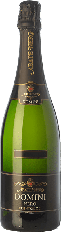 36,95 € Бесплатная доставка | Белое игристое Abate Nero Domini Nero брют D.O.C. Trento