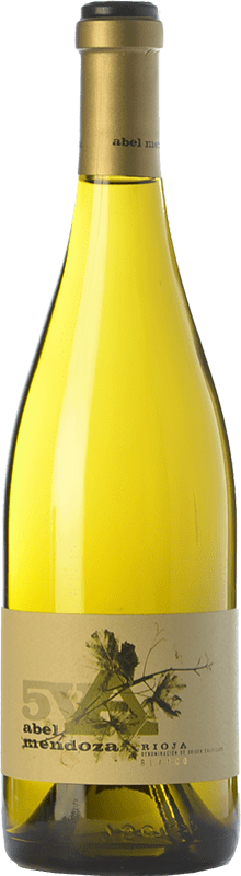 34,95 € Free Shipping | White wine Abel Mendoza 5V D.O.Ca. Rioja The Rioja Spain Viura, Malvasía, Grenache White Bottle 75 cl
