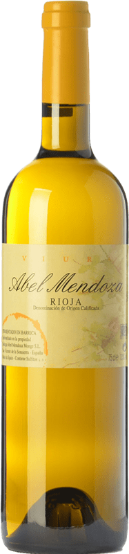33,95 € | White wine Abel Mendoza Crianza D.O.Ca. Rioja The Rioja Spain Viura Bottle 75 cl