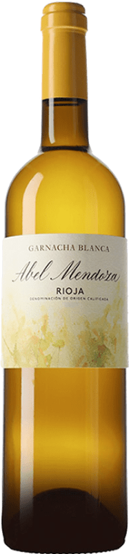 Free Shipping | White wine Abel Mendoza Garnacha Aged D.O.Ca. Rioja The Rioja Spain Grenache White 75 cl