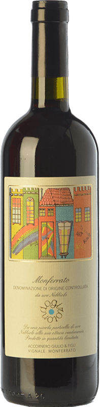 17,95 € | Red wine Accornero Girotondo D.O.C. Monferrato Piemonte Italy Nebbiolo Bottle 75 cl