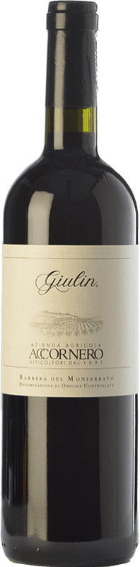 15,95 € | Красное вино Accornero Giulin D.O.C. Barbera del Monferrato Пьемонте Италия Barbera 75 cl