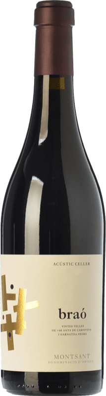 21,95 € Free Shipping | Red wine Acústic Braó Crianza D.O. Montsant Catalonia Spain Grenache, Carignan Bottle 75 cl