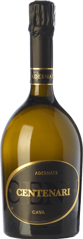 33,95 € | 白起泡酒 Adernats Centenari Brut Nature 预订 D.O. Cava 加泰罗尼亚 西班牙 Macabeo 75 cl