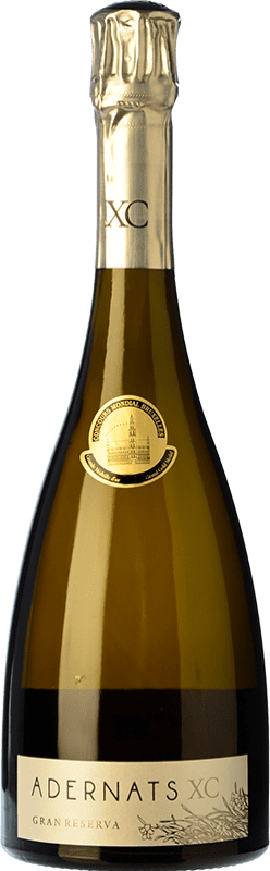 25,95 € Envío gratis | Espumoso blanco Adernats XC Gran Reserva D.O. Cava