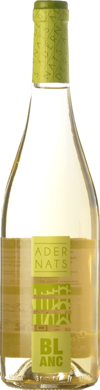 4,95 € | Белое вино Adernats Blanc Молодой D.O. Tarragona Каталония Испания Macabeo, Xarel·lo, Parellada 75 cl