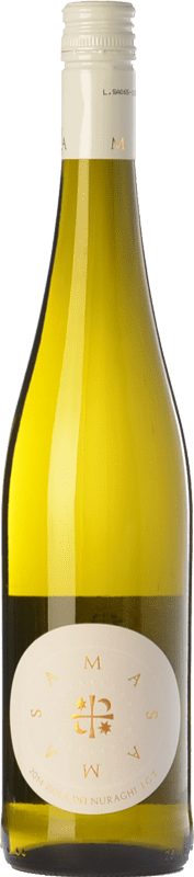 16,95 € | White wine Agripunica Samas I.G.T. Isola dei Nuraghi Sardegna Italy Chardonnay, Vermentino Bottle 75 cl