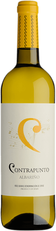 11,95 € Free Shipping | White wine Agro de Bazán Contrapunto D.O. Rías Baixas Galicia Spain Albariño Bottle 75 cl