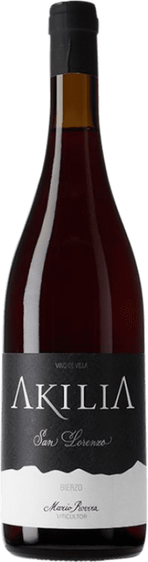 16,95 € | Red wine Akilia Villa San Lorenzo Crianza D.O. Bierzo Castilla y León Spain Mencía Bottle 75 cl