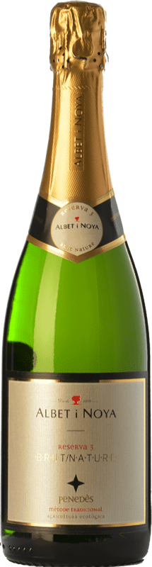 送料無料 | 白スパークリングワイン Albet i Noya 3 ブルットの自然 予約 D.O. Penedès カタロニア スペイン Macabeo, Xarel·lo, Chardonnay, Parellada 75 cl