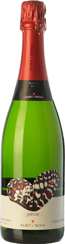16,95 € | White sparkling Albet i Noya Efecte Brut Reserva D.O. Penedès Catalonia Spain Macabeo, Xarel·lo, Chardonnay, Parellada Bottle 75 cl