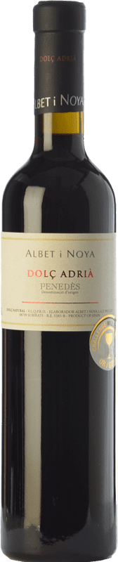 Kostenloser Versand | Süßer Wein Albet i Noya Dolç Adrià D.O. Penedès Katalonien Spanien Merlot, Syrah Medium Flasche 50 cl