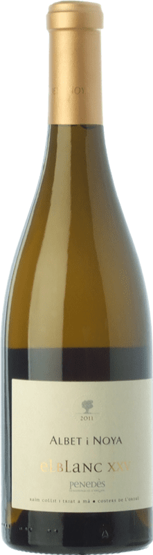 24,95 € | Vino blanco Albet i Noya El Blanc XXV Crianza D.O. Penedès Cataluña España Viognier, Marina Rion, Vidal Ecológico 75 cl