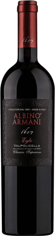 Бесплатная доставка | Красное вино Albino Armani Superiore Egle D.O.C. Valpolicella Венето Италия Corvina, Rondinella, Corvinone 75 cl