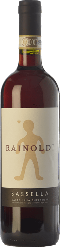 24,95 € Free Shipping | Red wine Rainoldi Sassella D.O.C.G. Valtellina Superiore Lombardia Italy Nebbiolo Bottle 75 cl