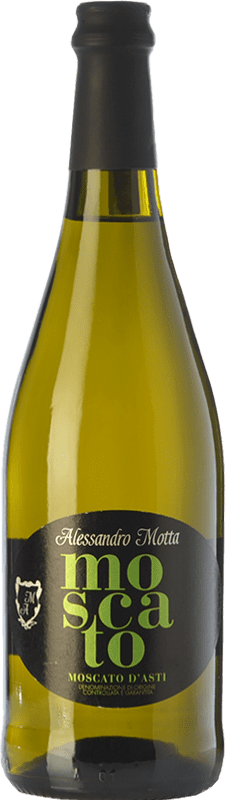 Free Shipping | Sweet wine Alessandro Motta D.O.C.G. Moscato d'Asti Piemonte Italy Muscat 75 cl