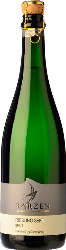 22,95 € | 白スパークリングワイン Barzen Sekt Brut Q.b.A. Mosel Rheinland-Pfälz ドイツ Riesling 75 cl