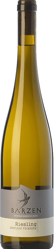 21,95 € | White wine Barzen Spätlese Feinherb Q.b.A. Mosel Rheinland-Pfälz Germany Riesling Bottle 75 cl