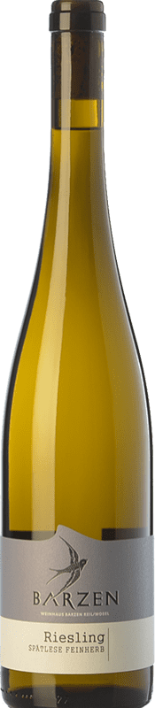 Envoi gratuit | Vin blanc Barzen Spätlese Demi-Sec Demi-Sucré Q.b.A. Mosel Rheinland-Pfälz Allemagne Riesling 75 cl