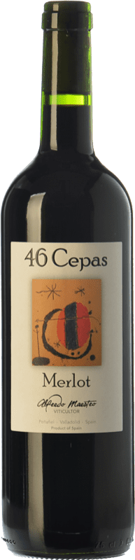 10,95 € Envío gratis | Vino tinto Maestro Tejero 46 Cepas Joven I.G.P. Vino de la Tierra de Castilla y León