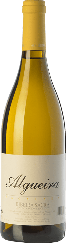 55,95 € Free Shipping | White wine Algueira Escalada Crianza D.O. Ribeira Sacra Galicia Spain Godello Bottle 75 cl
