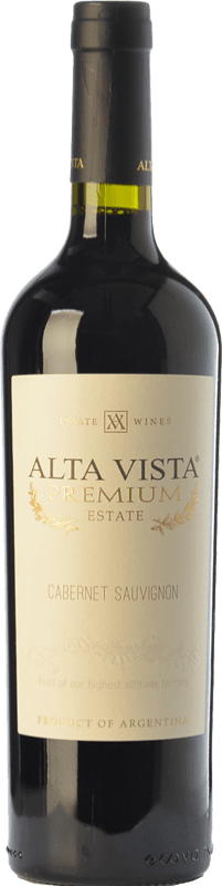 Envío gratis | Vino Tinto Alta Vista Premium Crianza I.G. Mendoza Mendoza Argentina Cabernet Sauvignon 75 cl