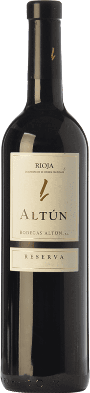 12,95 € | Red wine Altún Reserve D.O.Ca. Rioja The Rioja Spain Tempranillo Bottle 75 cl