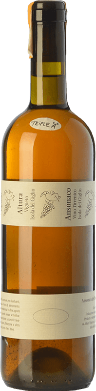 42,95 € | White wine Altura Isola del Giglio D.O.C. Maremma Toscana Tuscany Italy Ansonaco Bottle 75 cl