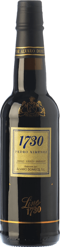 Free Shipping | Sweet wine Domecq PX 1730 D.O. Manzanilla-Sanlúcar de Barrameda Andalusia Spain Pedro Ximénez Half Bottle 37 cl