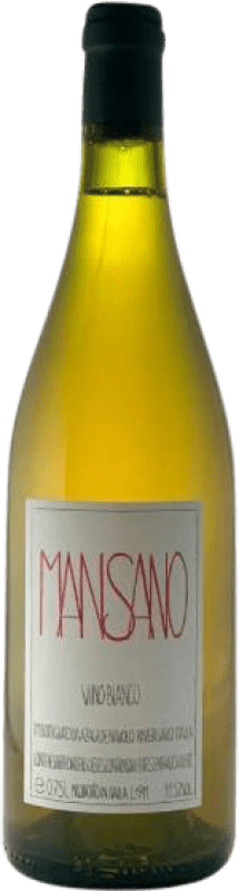 Envoi gratuit | Vin blanc Denavolo Mansano I.G. Vino da Tavola Émilie-Romagne Italie Sauvignon Blanc Biologique 75 cl