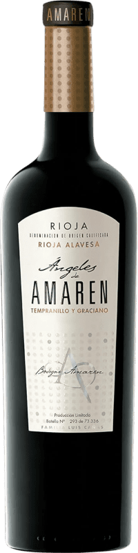 19,95 € | Red wine Amaren Ángeles Aged D.O.Ca. Rioja The Rioja Spain Tempranillo, Graciano 75 cl