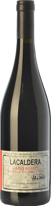 17,95 € Free Shipping | Red wine Andrea Occhipinti Lacaldera I.G.T. Lazio Lazio Italy Grenache Tintorera Bottle 75 cl