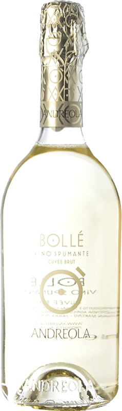 Envoi gratuit | Blanc mousseux Andreola Bollé Brut D.O.C. Prosecco Vénétie Italie Glera 75 cl